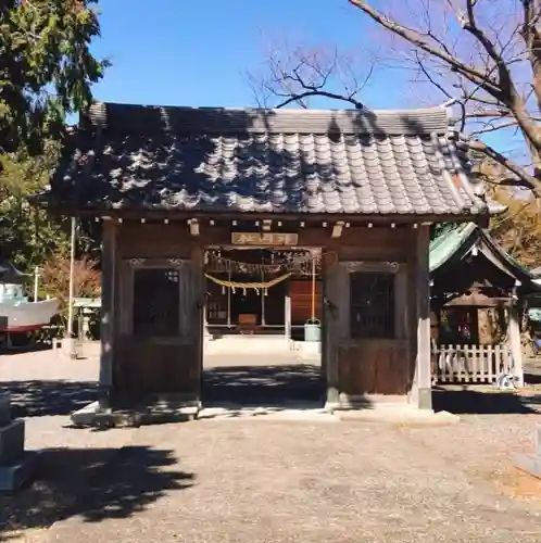 片岡神社の山門・神門