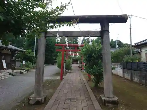 女化神社の鳥居