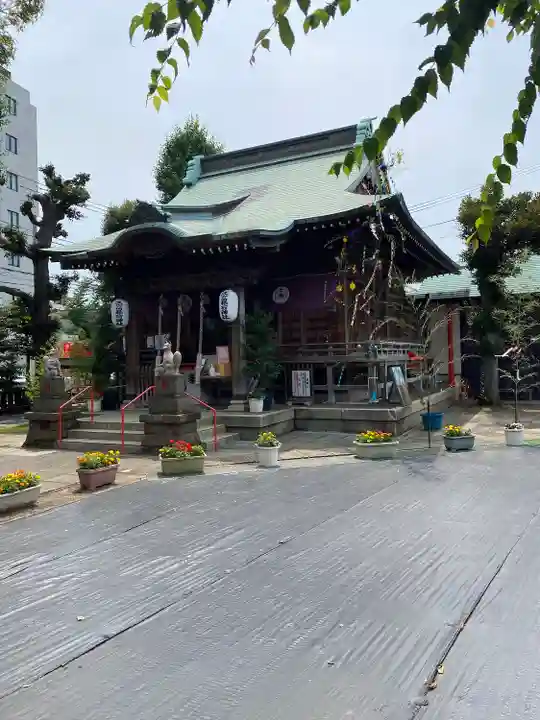 久富稲荷神社の自然