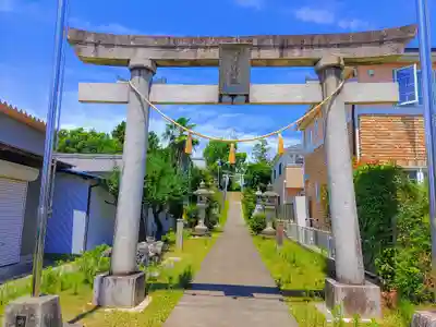 八幡神社（浅井町極楽寺）の鳥居