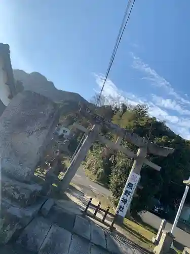 熊野神社の鳥居