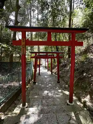 瀧谷不動尊　明王寺の鳥居