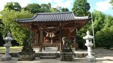 河内阿蘇神社の本殿・本堂