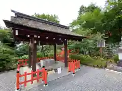 建勲神社の手水