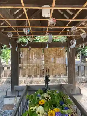 江南神社の手水舎