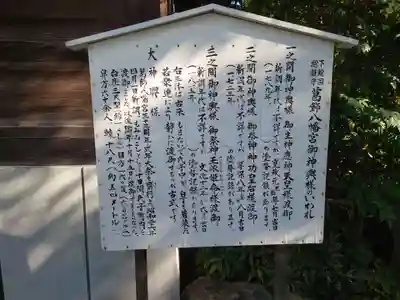 葛飾八幡宮の歴史