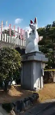 満福寺(三好稲荷閣)の狛犬