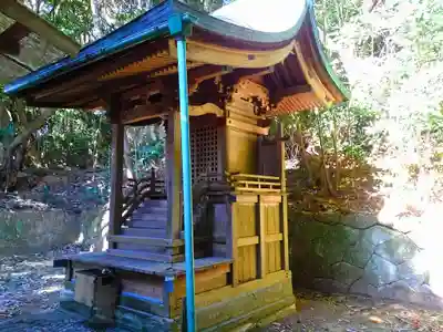 諏訪社の本殿・本堂