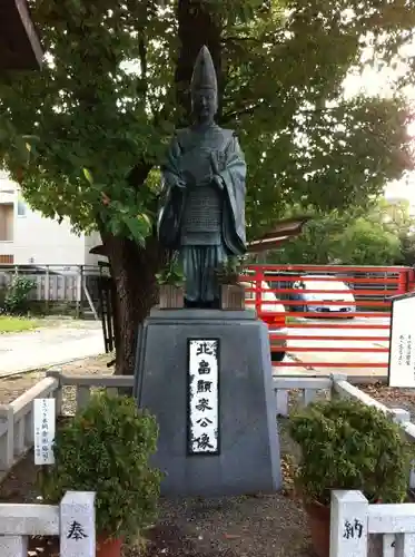 阿部野神社の像