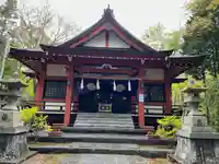 山中浅間神社の本殿・本堂