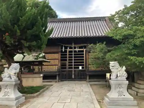 休天神社の本殿・本堂