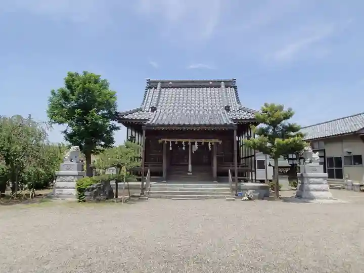黒龍神社の本殿・本堂