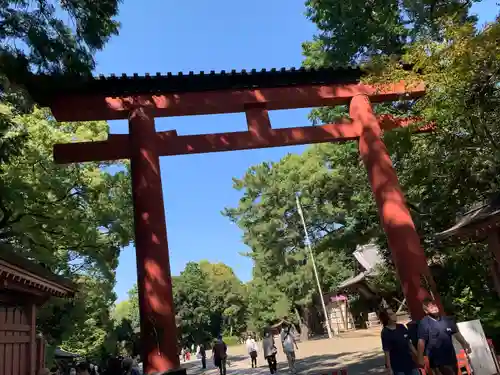 武蔵一宮氷川神社の鳥居