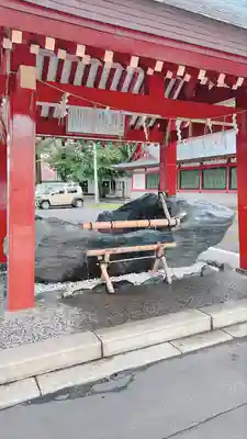 北海道護國神社の手水舎