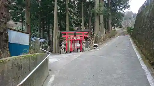 不動尊堂の周辺