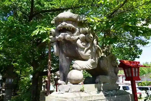 神炊館神社 ⁂奥州須賀川総鎮守⁂の狛犬