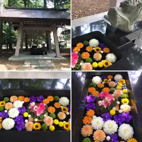 大谷地神社の手水舎