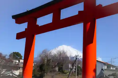 富士山本宮浅間大社の鳥居