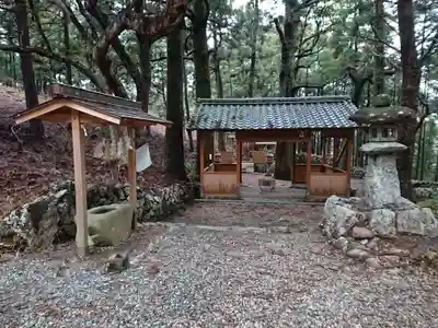 赤井神社の手水舎