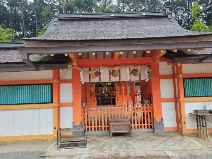 大原野神社の本殿・本堂