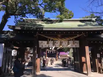 葛飾八幡宮の本殿・本堂