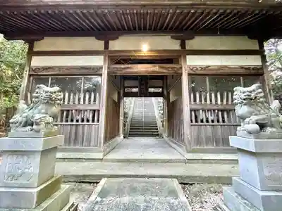 井後神社の山門・神門