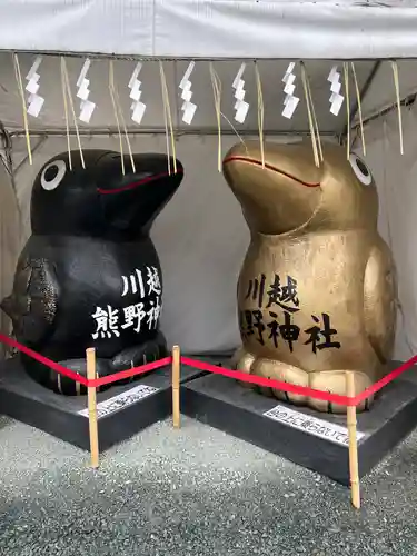 川越熊野神社の狛犬