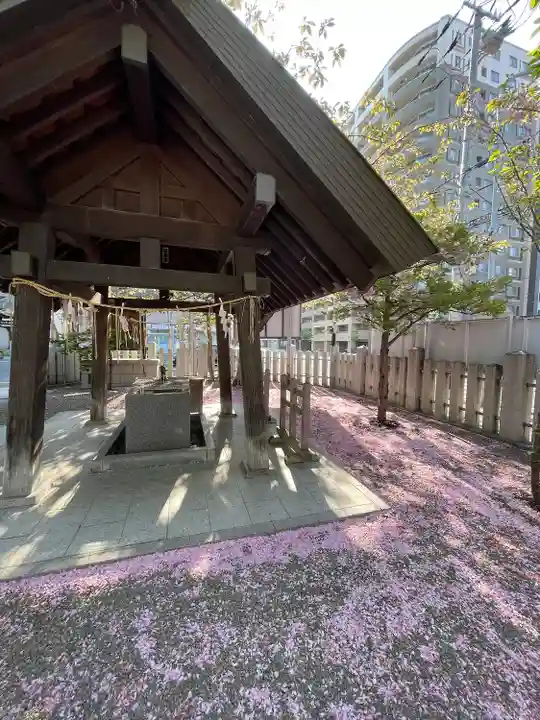 北海道神宮頓宮の手水舎