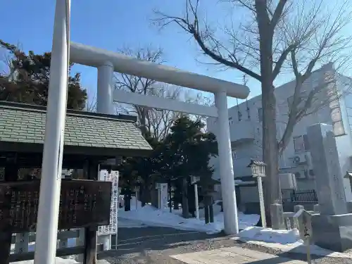 新琴似神社の鳥居