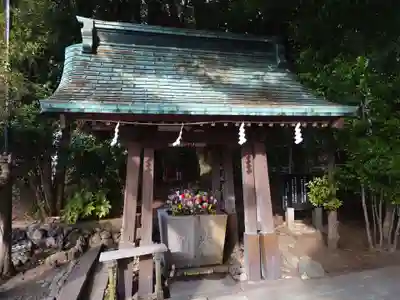 富知六所浅間神社の手水舎