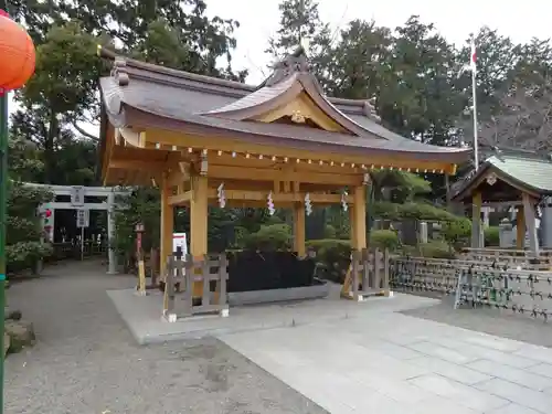 亀ケ池八幡宮の手水舎