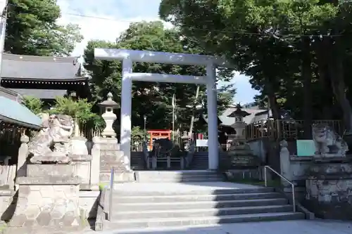 安積國造神社の鳥居