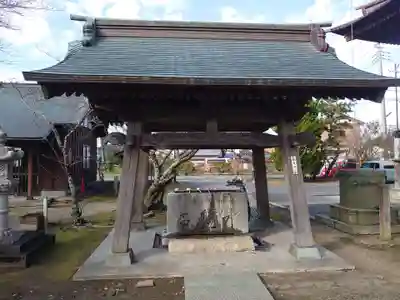 滑河山龍正院の手水舎