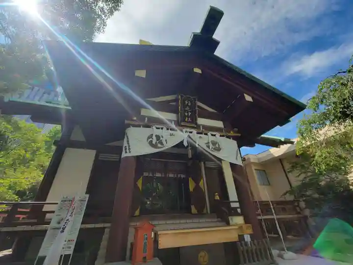 稲毛神社の本殿・本堂