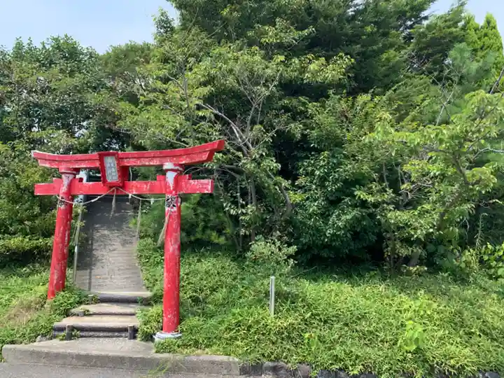 厳島神社(弁天山)の鳥居