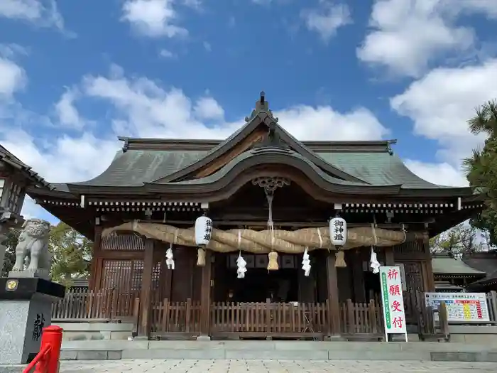 風治八幡宮の本殿