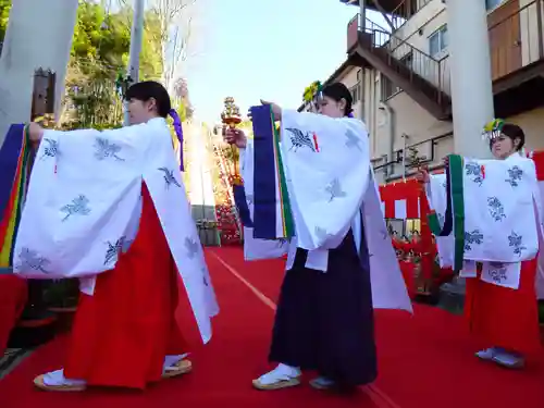 十二所神社(大子町大子)の神楽