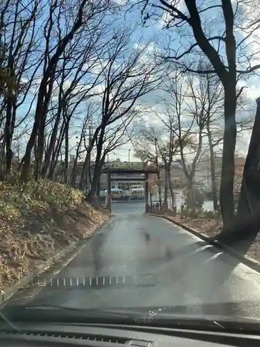 上手稲神社の鳥居