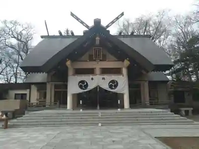 帯廣神社の本殿・本堂