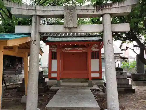 網屋天満宮の鳥居