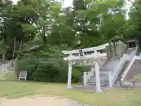 粒坐天照神社の鳥居