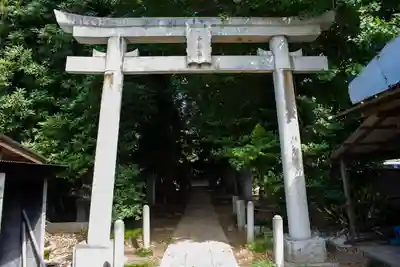 一山神社の鳥居