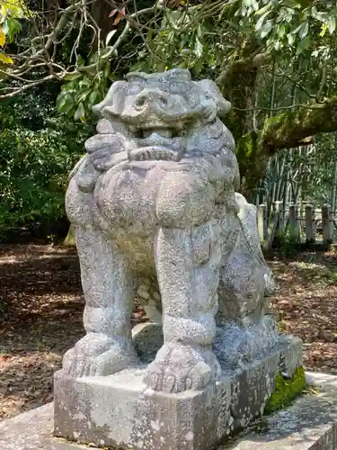 若狭彦神社（上社）の狛犬