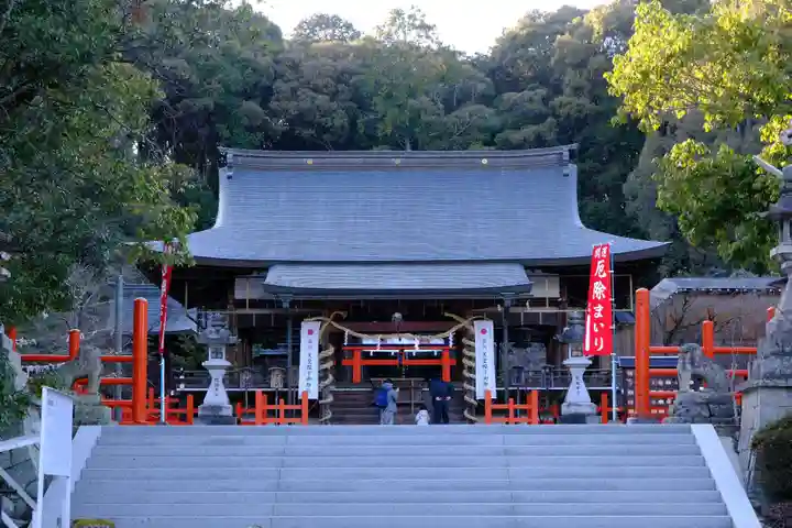 龍田大社の本殿・本堂