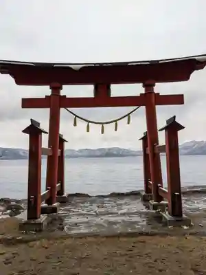 御座石神社の鳥居