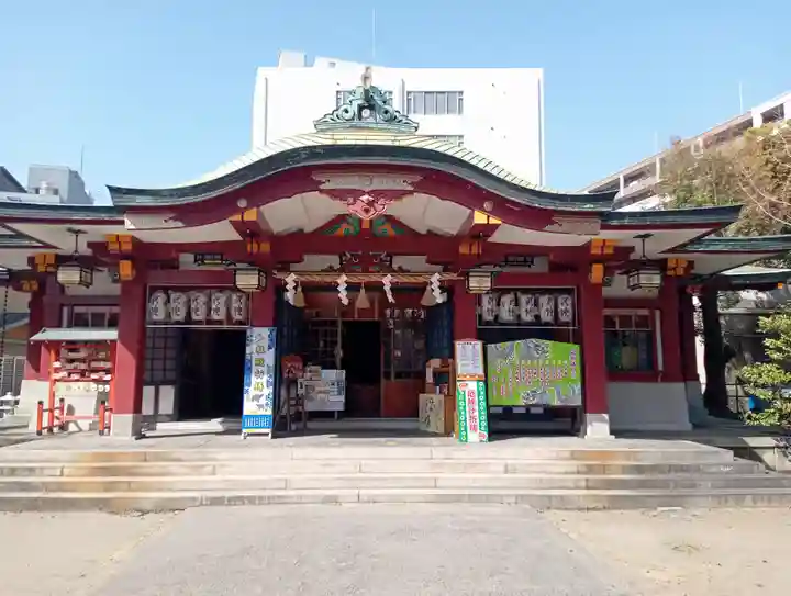 豊崎神社の本殿・本堂