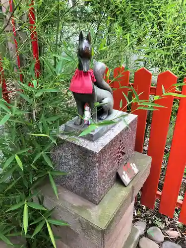 小岩神社の狛犬