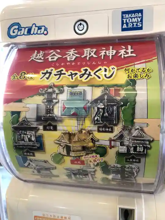 越谷香取神社のおみくじ