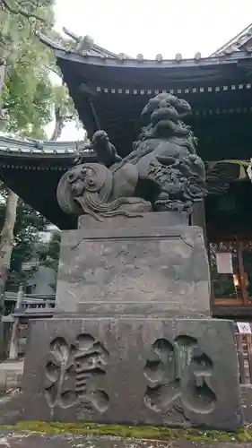 荏原神社の狛犬
