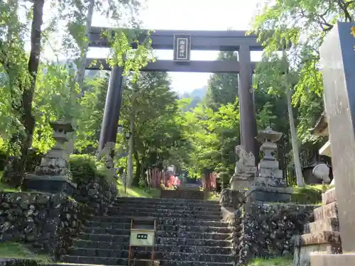 御嶽神社(王滝口）里宮の鳥居